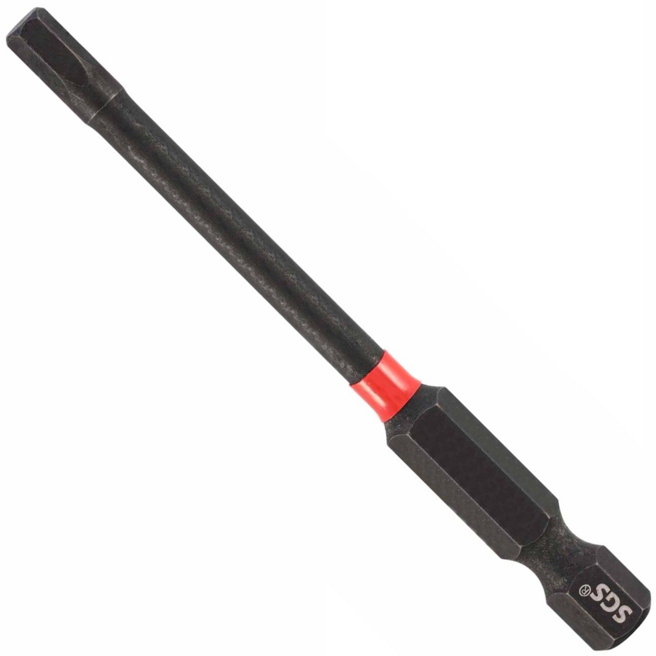 Бита шестигранная ударная HEX H4 длина 90 мм Impact SGS 6390-H4.0-IB, сталь S2 - фото